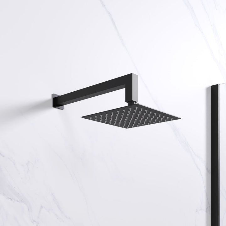 Ultraslim shower head set 25x15 cm with 35 cm elbow arm - image 1