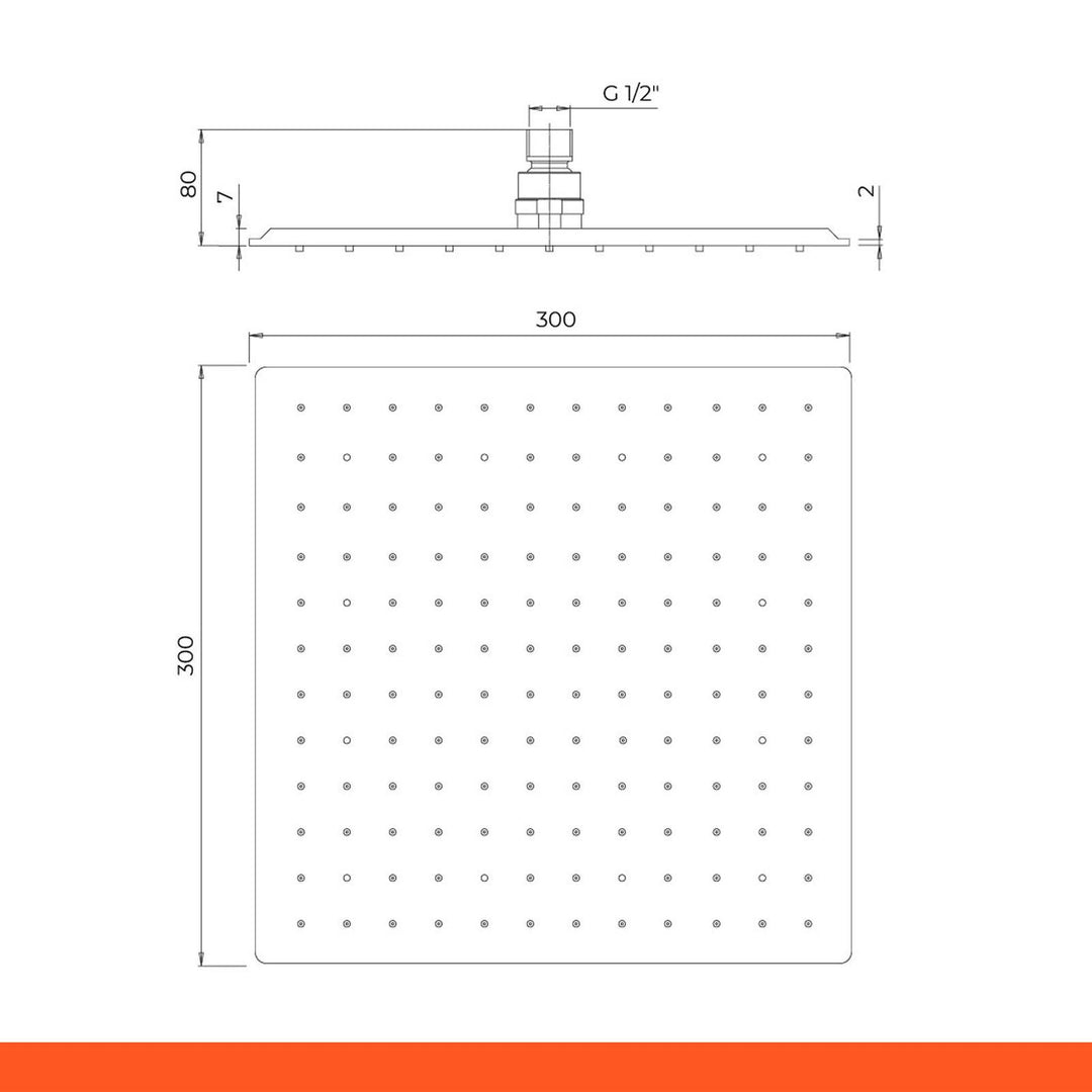 Ultra slim shower head set - image 13