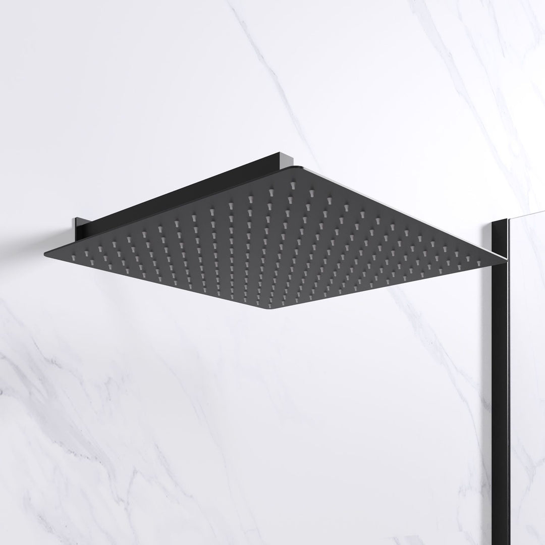 Ultraslim shower head set 40x40 cm with 40 cm elbow arm - image 1