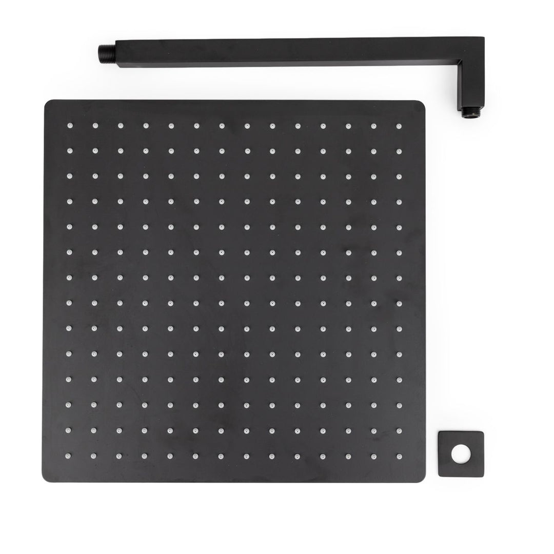 Ultraslim shower head set 40x40 cm with 40 cm elbow arm - image 2