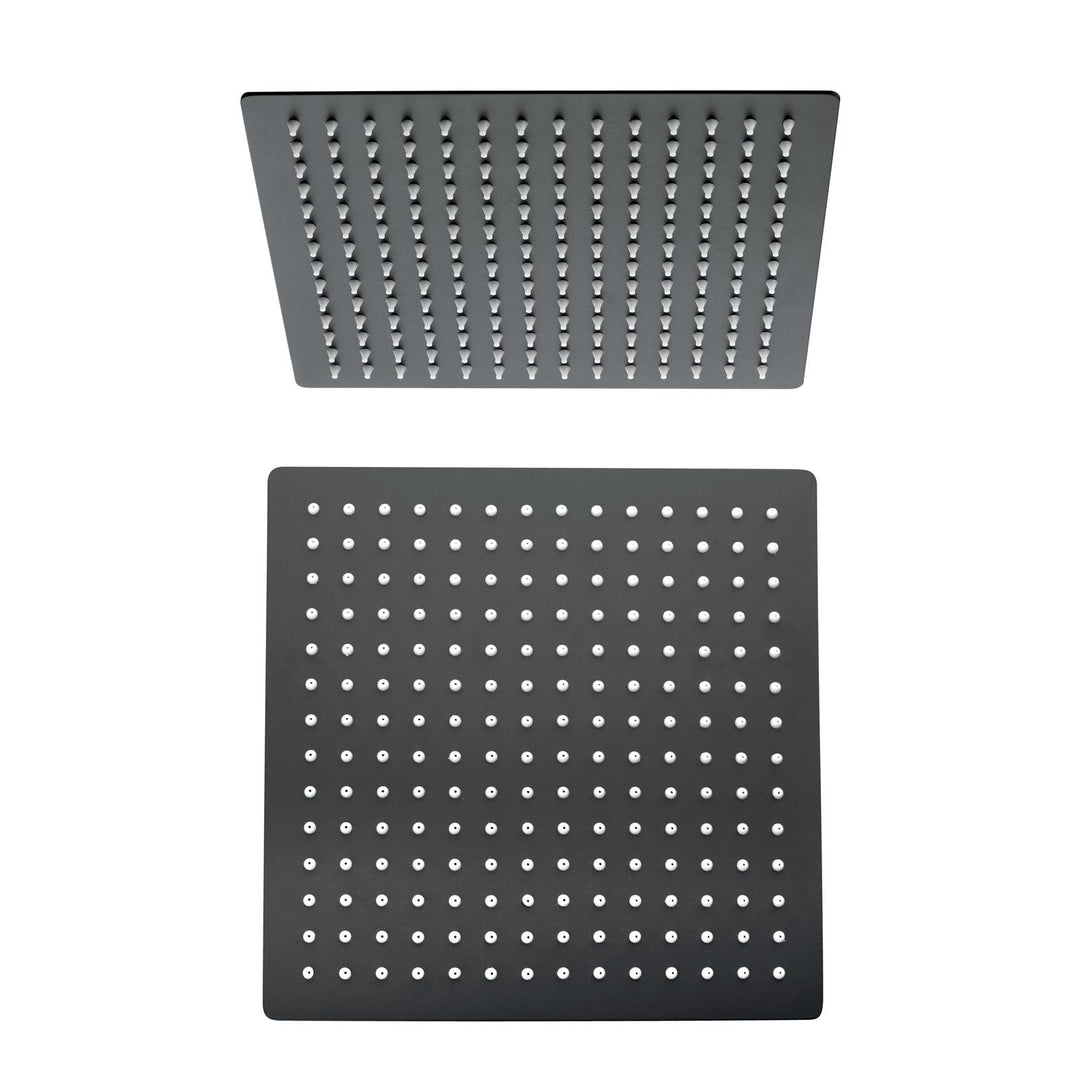 Jacuzzi 25cm square shower head and 35cm anti-limescale arm - image 5